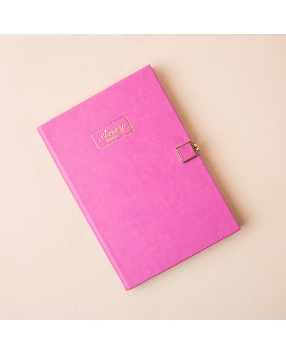 Magnet Closure PU Notebook