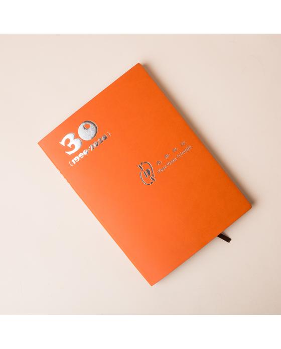 Silver Stamping Promotion Usage PU Notebook