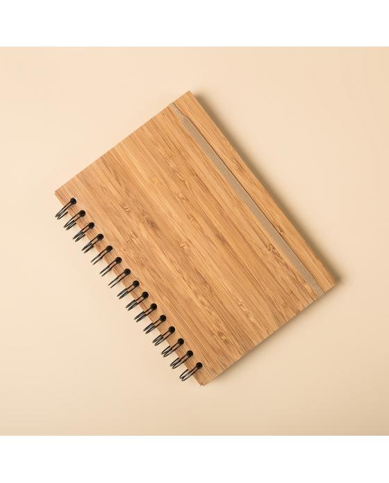 BAMBOO COVER A5 NOTEBOOK